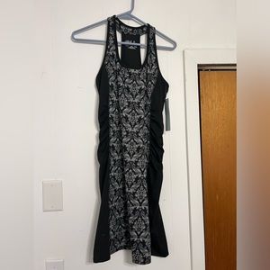Lola active dress athletic new with tags size small black grey neutral